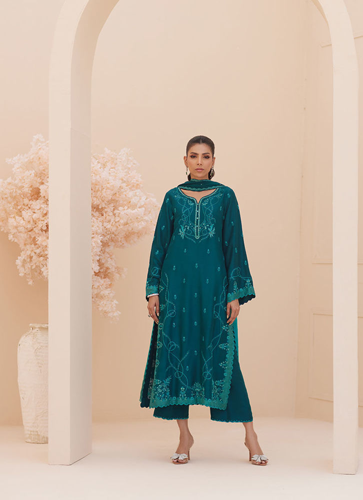 Picture of Evel Emerald  Shirt and Dupatta