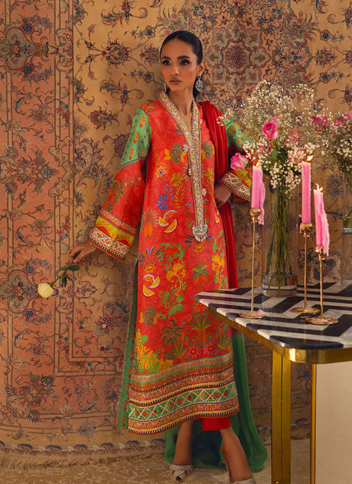 Liliya -  Shirt, Pants and Dupatta