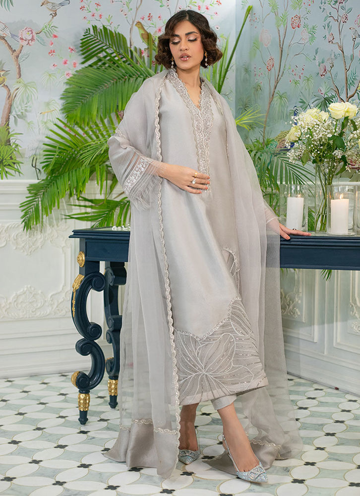 Picture of Lainey Grey - Shirt, Pants And Dupatta