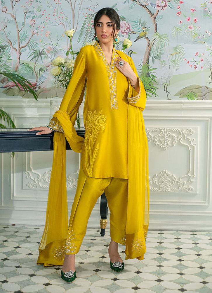 Picture of Melanie Daffodil - Shirt And Dupatta