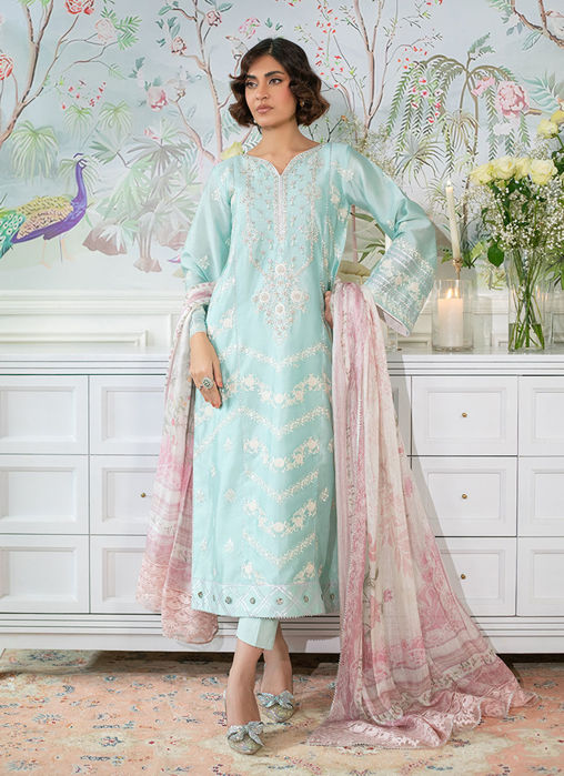 Elesia - Shirt, Pants And Dupatta