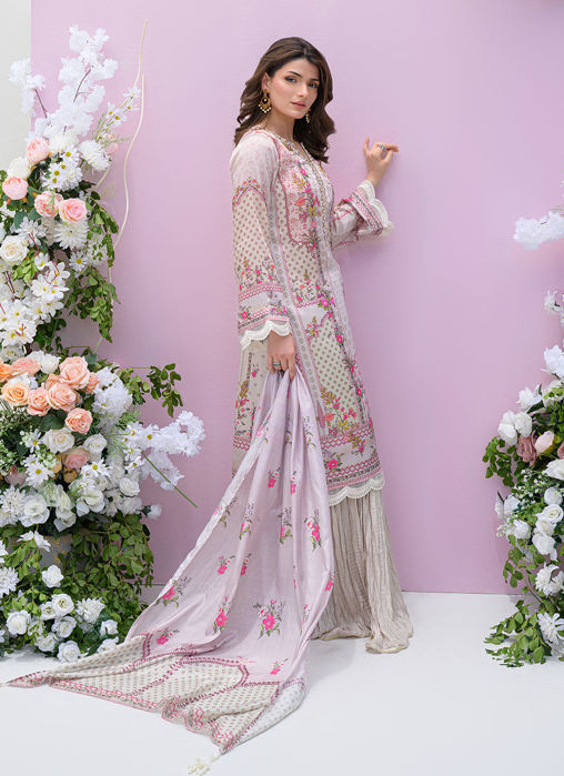 Floralia - Shirt and Dupatta
