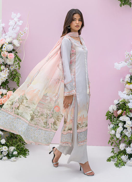 Oriental Haze - Shirt and Dupatta