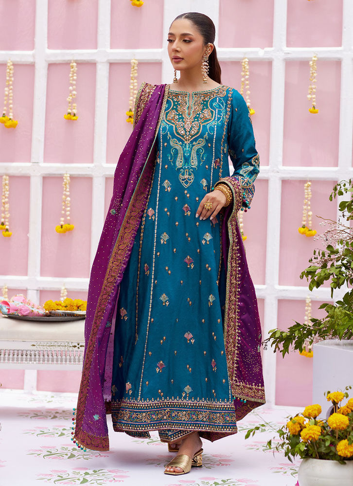 Picture of Alaya Teal Kurta and Dupatta