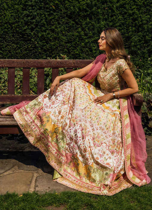 Izel Printed Lehnga Choli