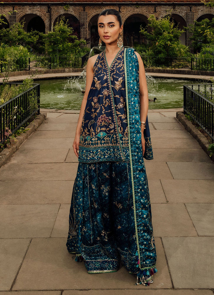 Picture of Ryza Blockprinted Short Shirt and Dhaka