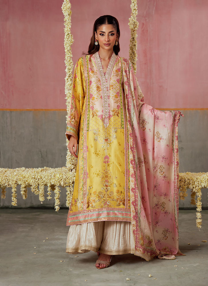 Picture of Mogra Buttercup Shirt And Dupatta
