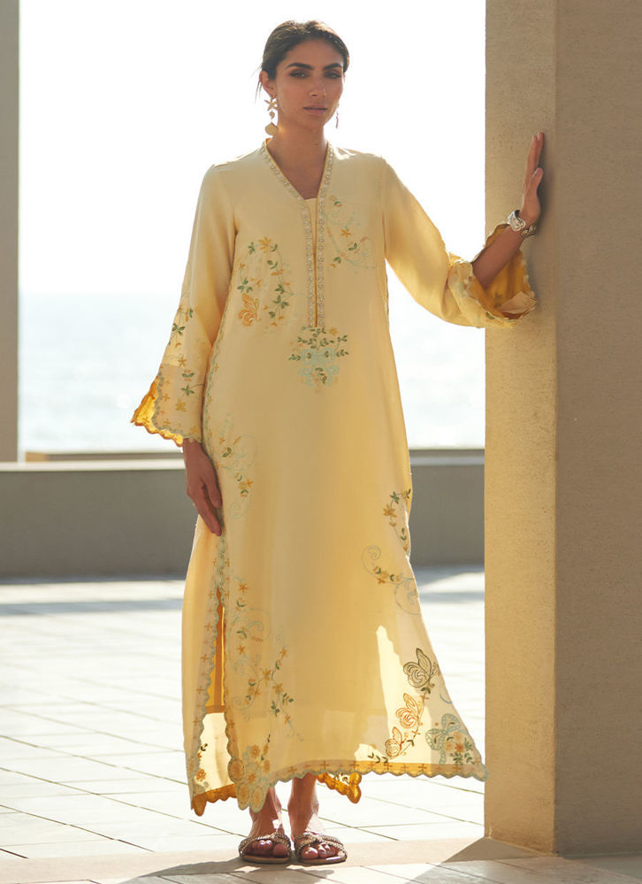 Picture of Lira Lemon Kaftan