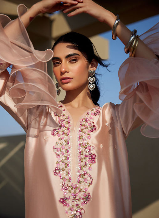 Mariposa Blush Kaftan