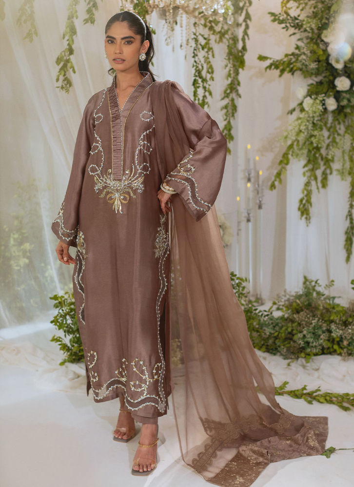 Picture of Amalina Taupe (Shirt and Pants)