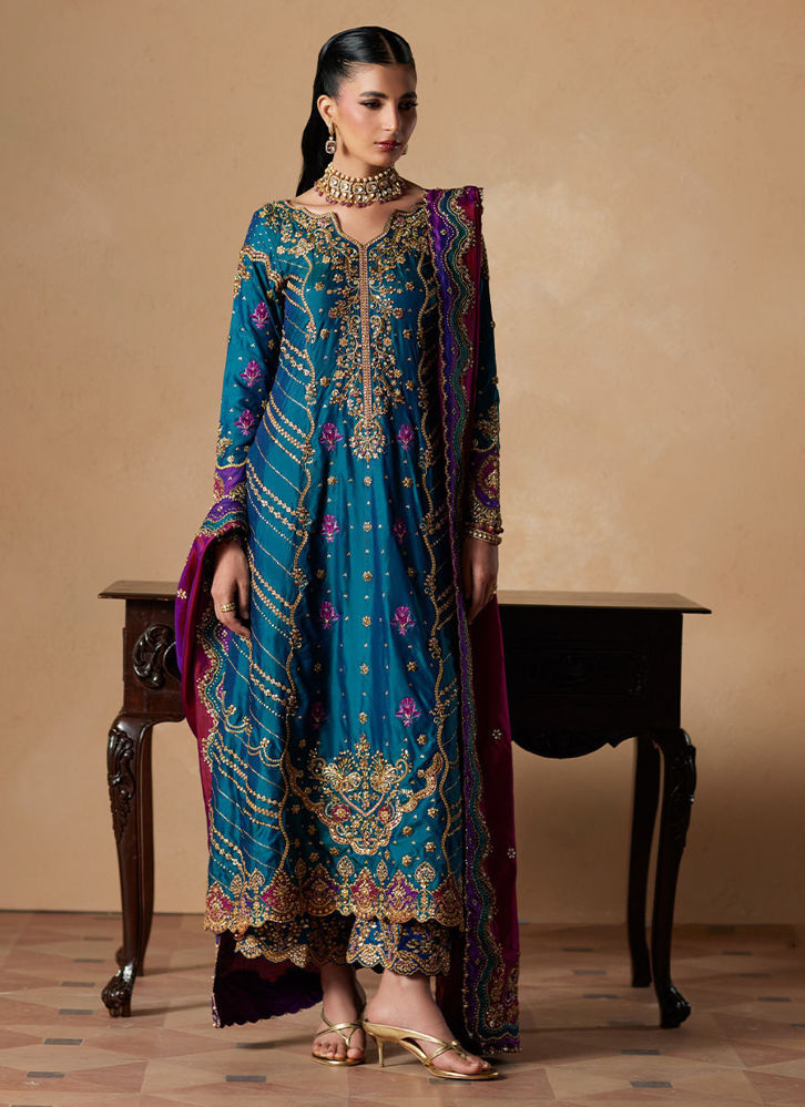 Picture of Mya Kurta With Drapped Dupatta