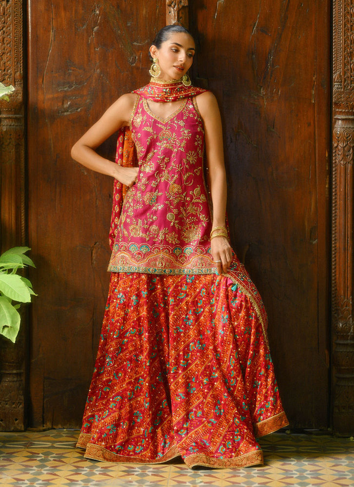 Picture of Halima Block Print Shirt And Dhaka