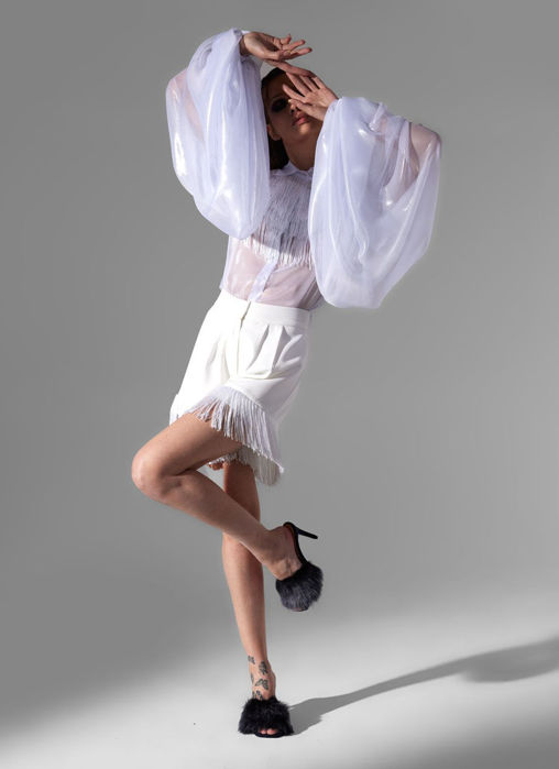 Picture of Mousseline Metallic Shirt