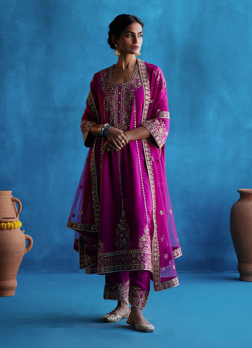 Picture of Crimson Kurta Set