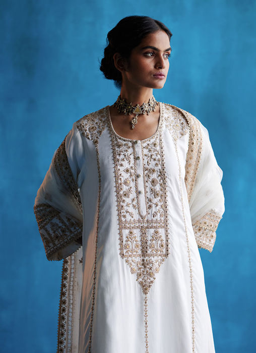 Ivory Kurta Set