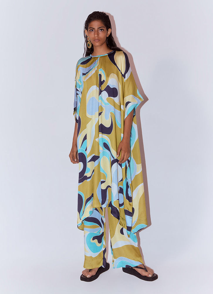 Picture of Maple Kimono Kurta And Pants