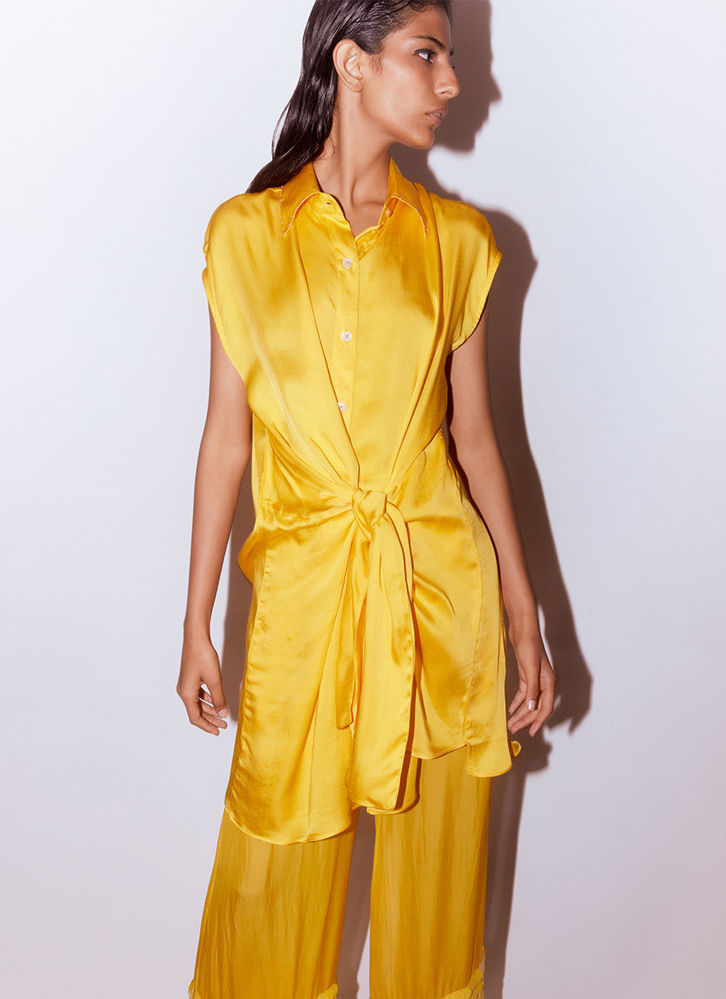 Picture of Aspen Knot Shirt ( Yellow)