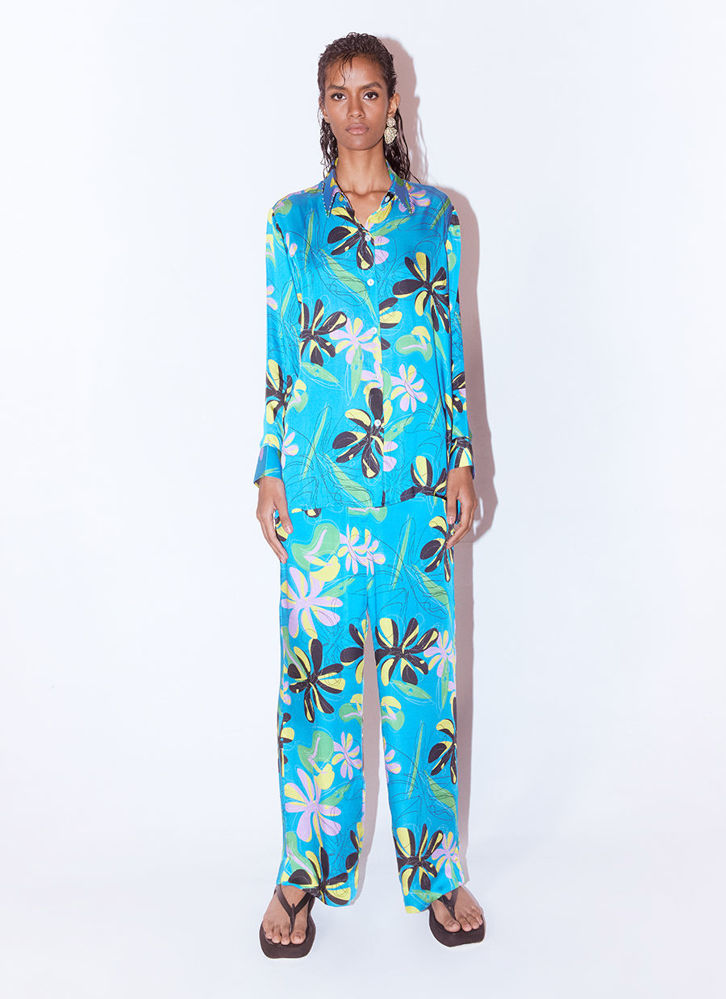 Picture of Dahlia Shirt And Trousers Co-Ord