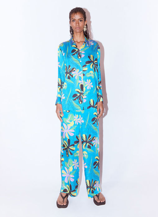 Picture of Dahlia Shirt And Trousers Co-Ord