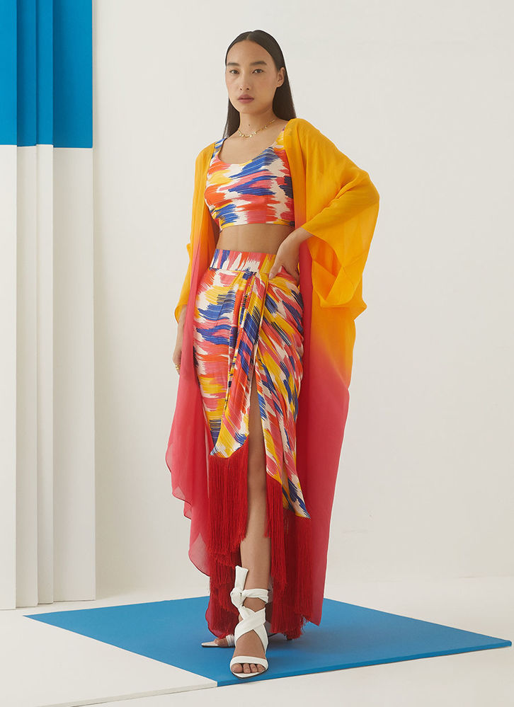 Picture of Hibsicus Organza Cape