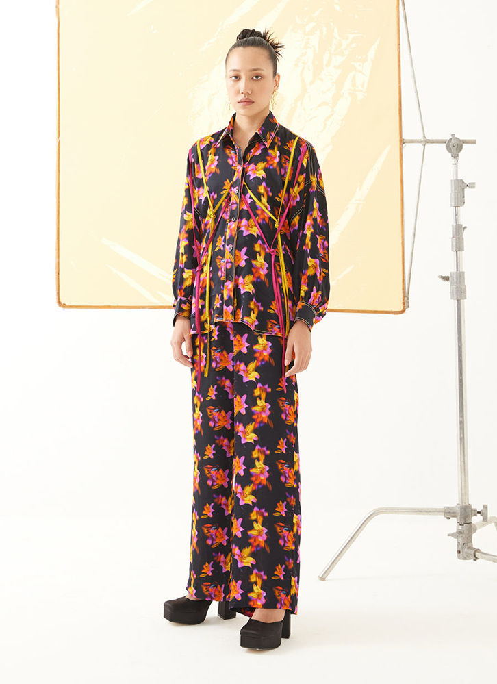 Picture of Lily Knot Shirt And Trousers Co-Ord