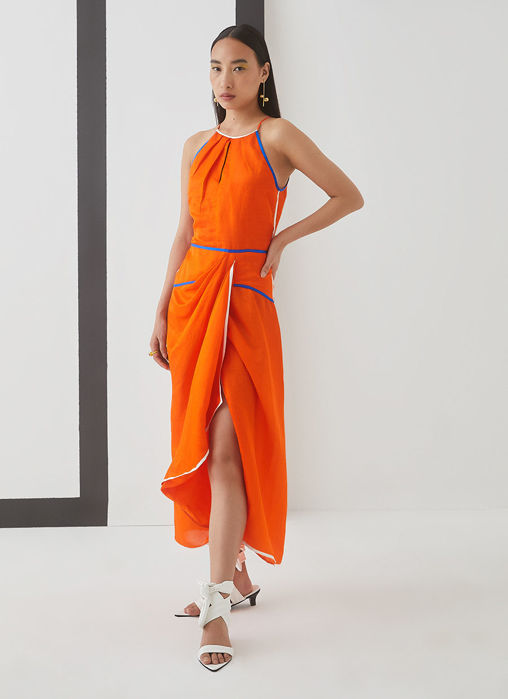 Lucy Skater Linen Dress