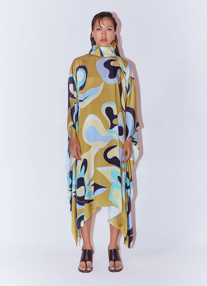 Picture of Maple Round Collar Kimono