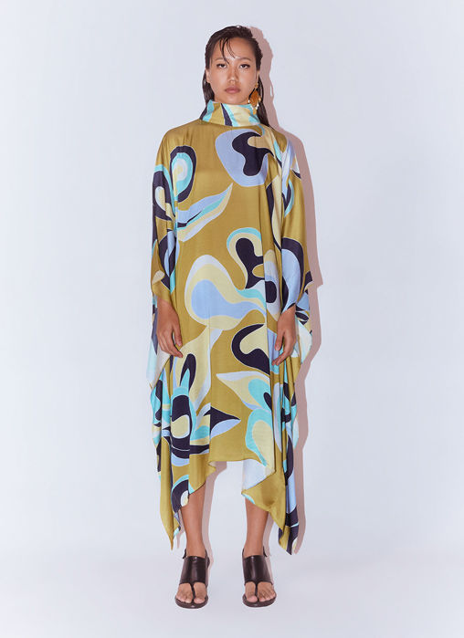 Picture of Maple Round Collar Kimono