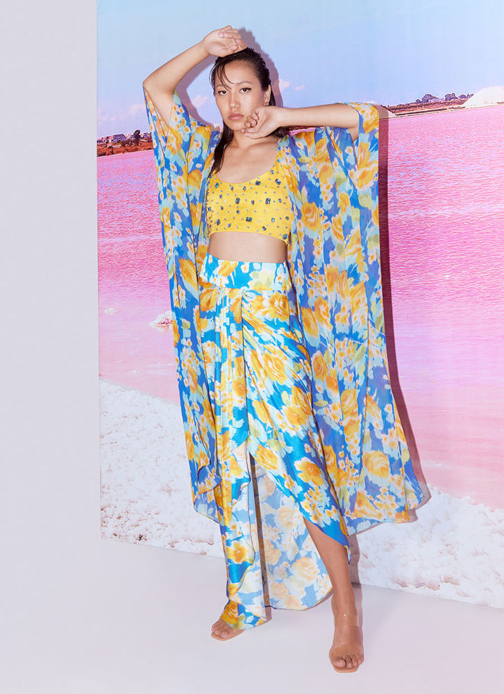 Picture of Marigold Organza Cape