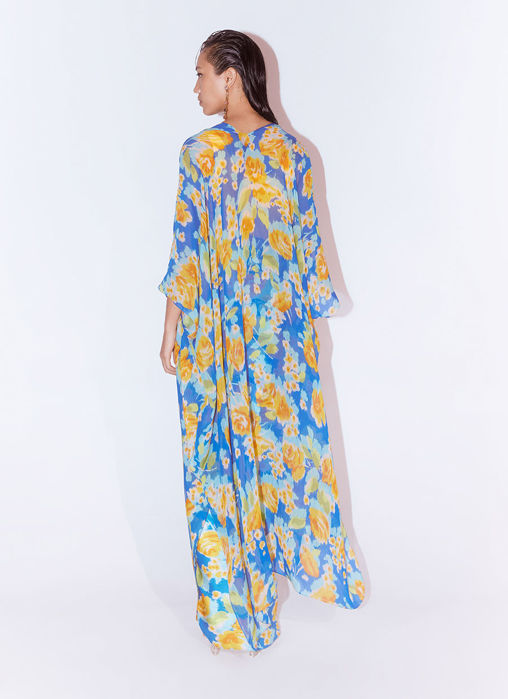 Marigold Organza Cape