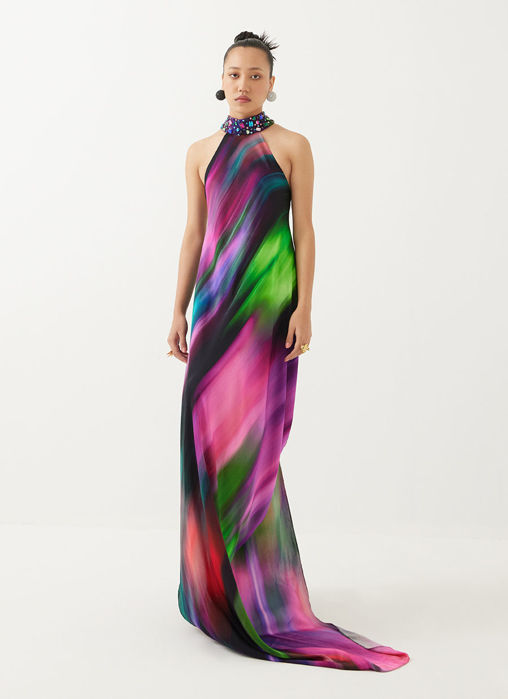 Picture of Milky Way Halter Dress