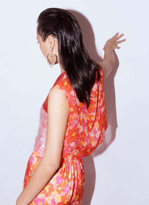 Poppy Crop Top And Trousers Co-Ord