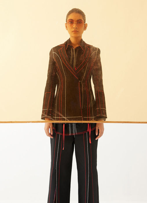 Rover Denim Blazer And Trousers Co-Ord