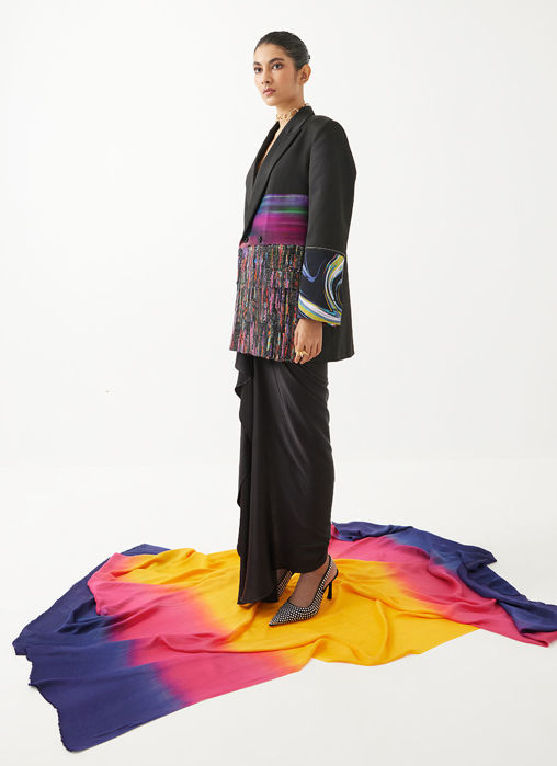 Seeker Patchwork Blazer-Limited Edition