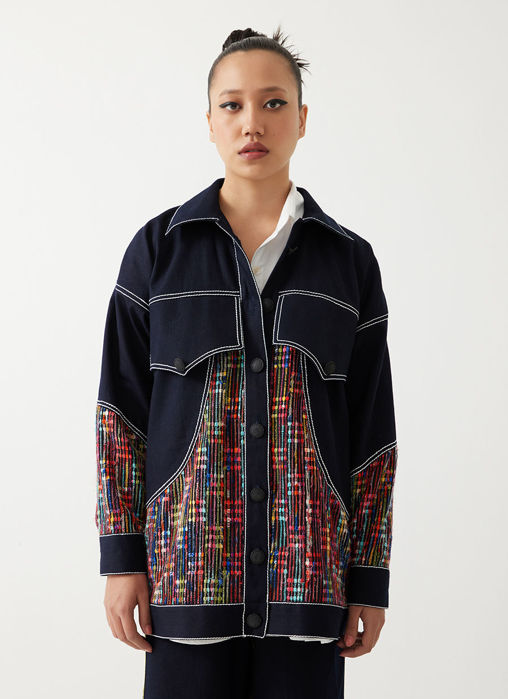 Picture of Seeker Patchwork Denim Jacket ( Limited Edition)