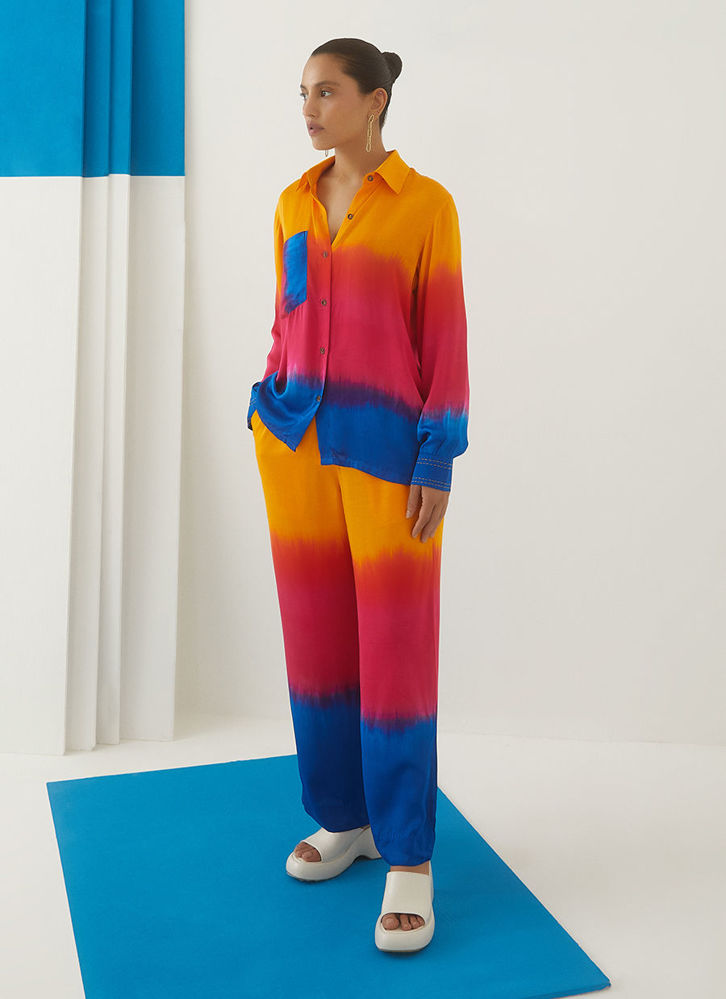 Picture of Sunset Tie And Dye Co-Ord