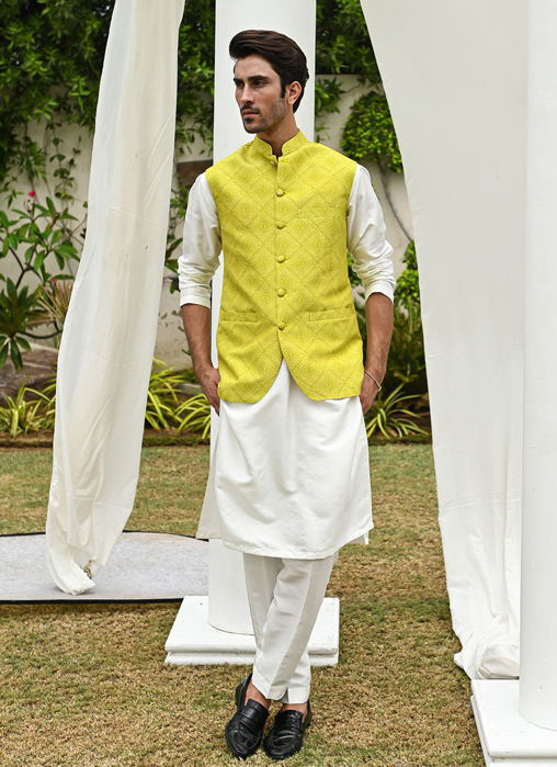 Picture of Mana lime waistcoat