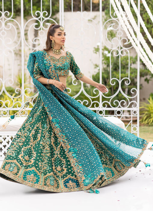 Picture of Mahsa Emerald Lehenga Choli