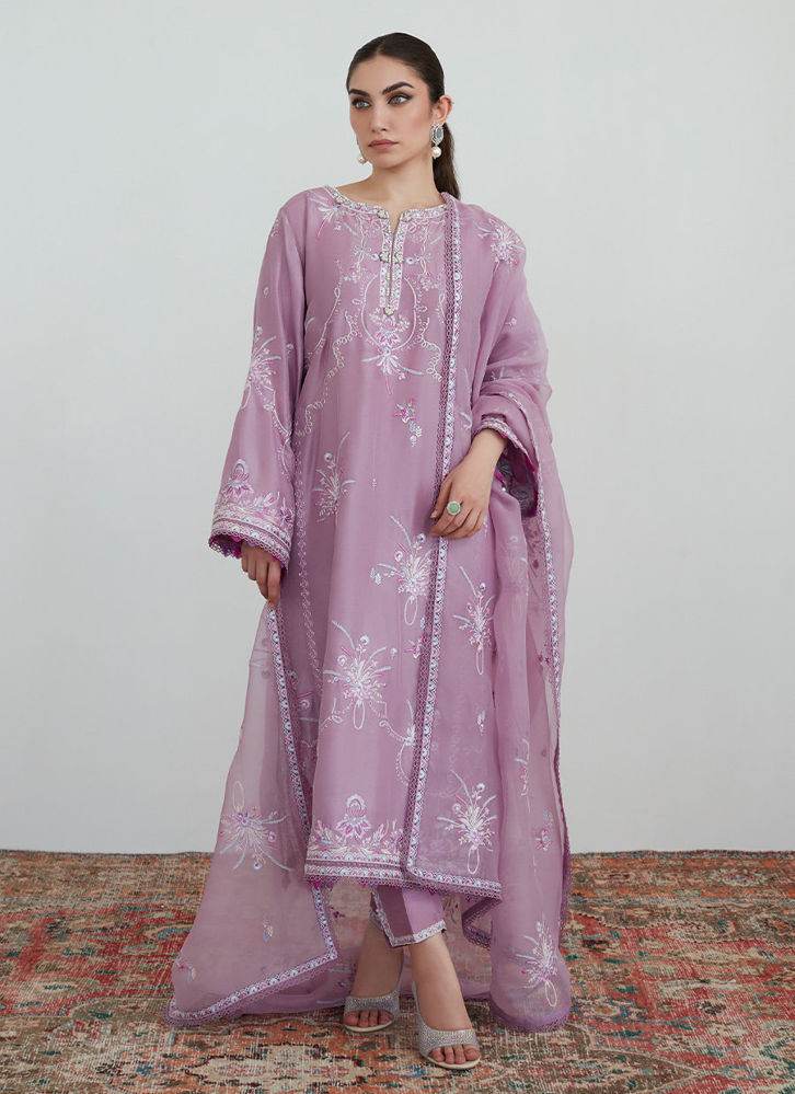 Picture of MYRTLE PLUM SHIRT AND DUPATTA