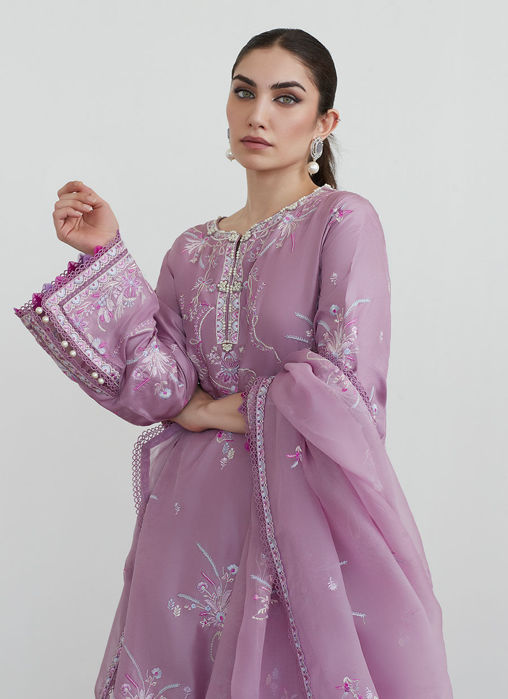 MYRTLE PLUM SHIRT AND DUPATTA