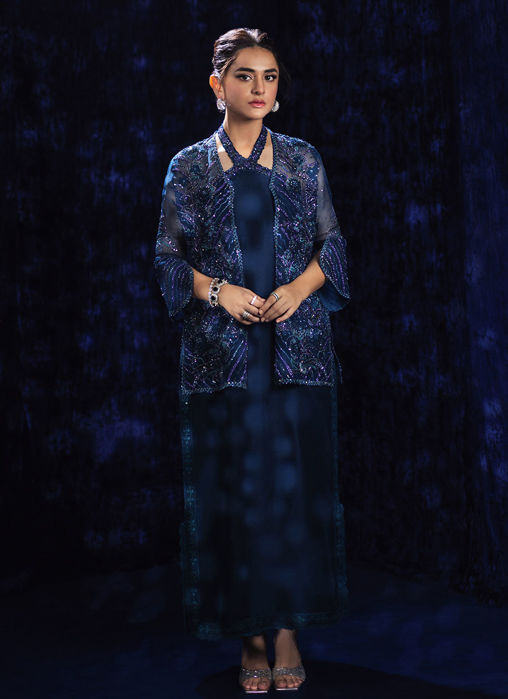 Picture of Marilyn Teal Jacket and Sheath Dress