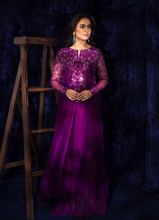 Picture of STARR AUBERGINE KAFTAN