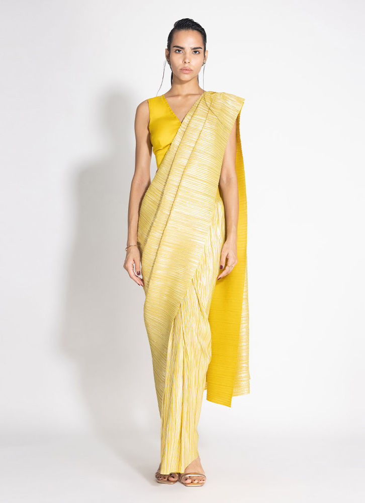 Picture of Metallic 2.0 Sari with Vik Blouse