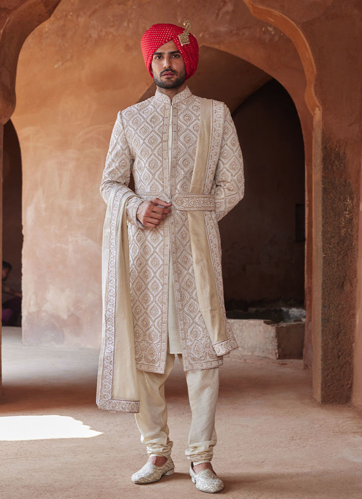 Picture of SHERWANI KURTA CHURIDAR SET