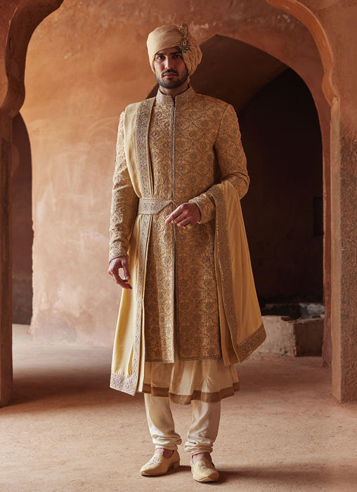Picture of SHERWANI KURTA CHURIDAR SET