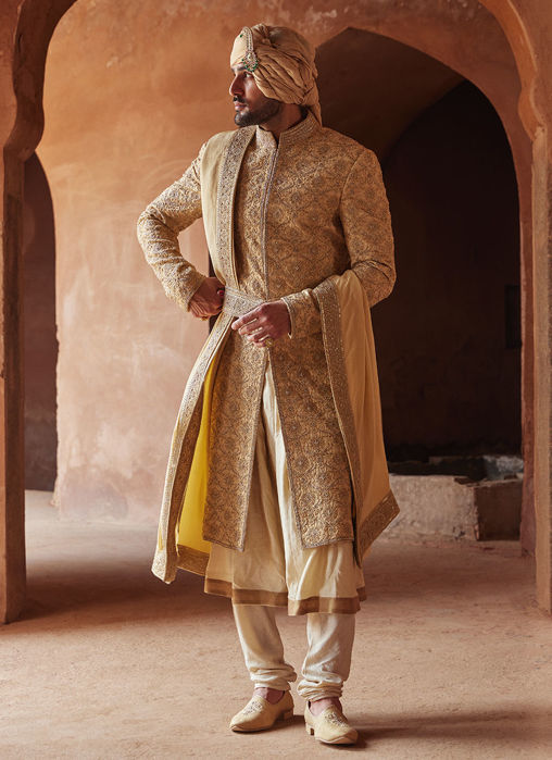SHERWANI KURTA CHURIDAR SET