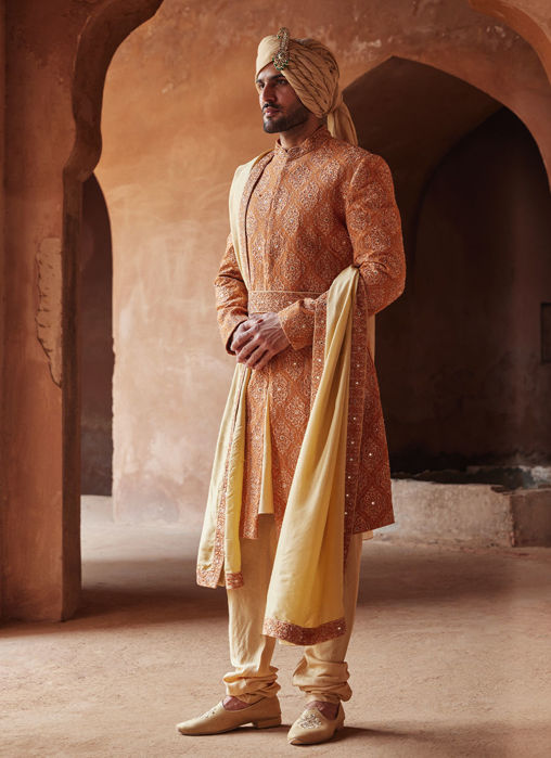 SHERWANI KURTA CHURIDAR SET