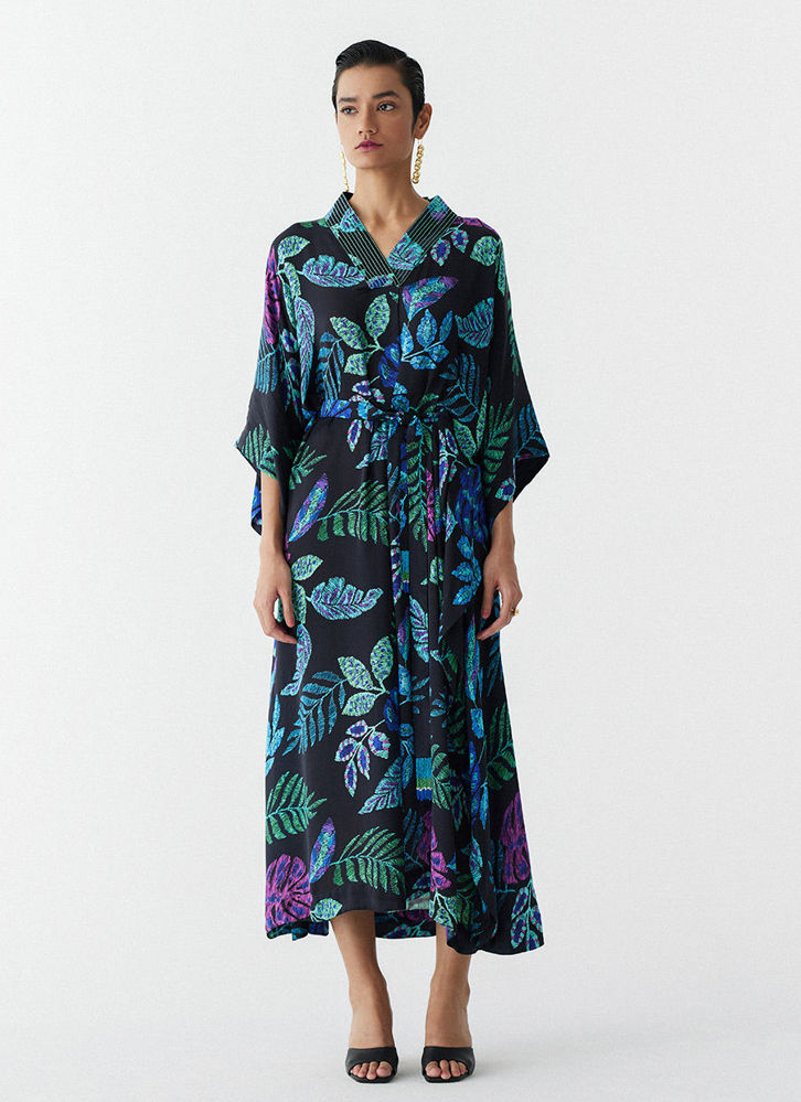 Picture of BLACK JUNGLE KAFTAN