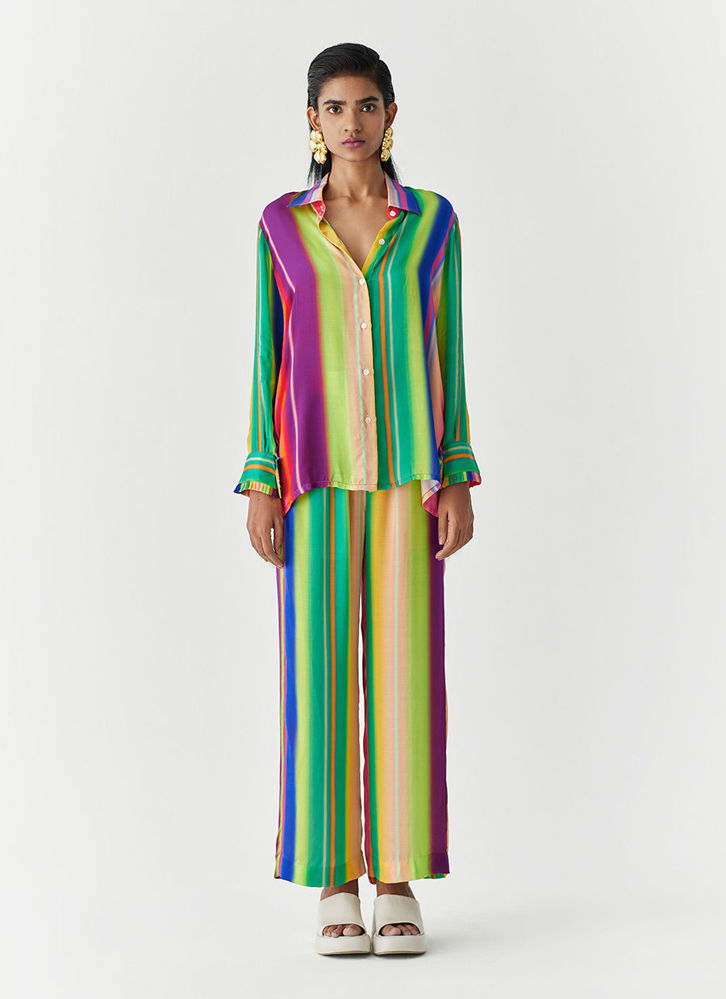 Picture of RAINBOW SHIRT AND TROUSERS CO-ORD