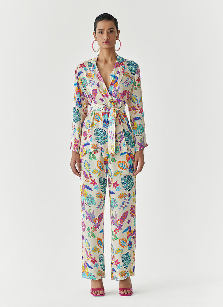 Picture of AMAZON BLAZER SHIRT and TROUSER CO-ORD